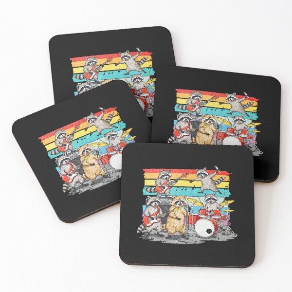 Item preview, Raccoon Rock Music Band designed and sold by TeeARTHY.