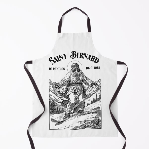 Item preview, Snowboarder Snowboarding Patron Saint Bernard Boarder designed and sold by GrandeDuc.