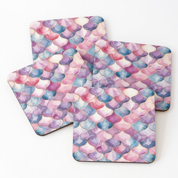 Item preview, Watercolor Quatrefoil Tile Pattern Gold designed and sold by 0606PM.