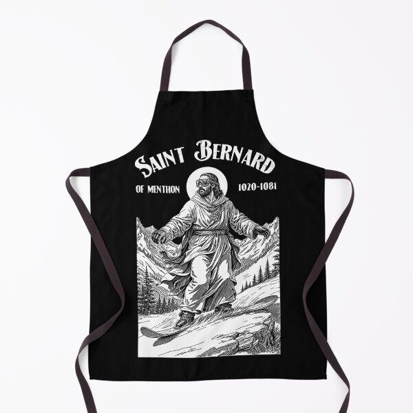 Item preview, Snowboarder Snowboarding Patron Saint Bernard Boarder designed and sold by GrandeDuc.
