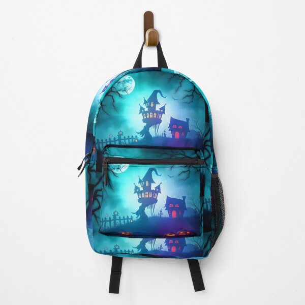 Item preview, Haunted Hill Under the Blue Moon Jigsaw designed and sold by ArtComixHaven.