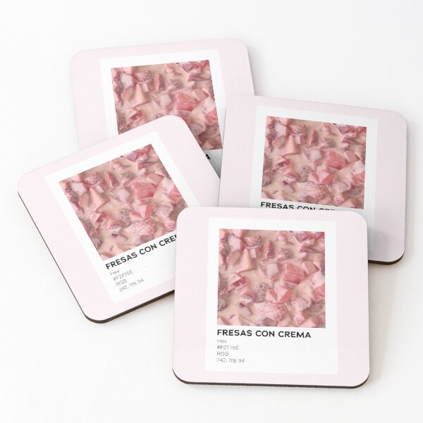Item preview, Strawberries and cream color designed and sold by emiliapapaya.