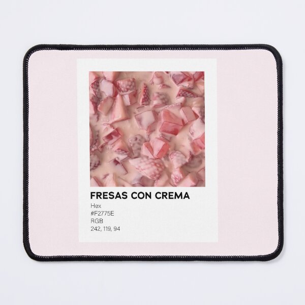 Item preview, Strawberries and cream color designed and sold by emiliapapaya.