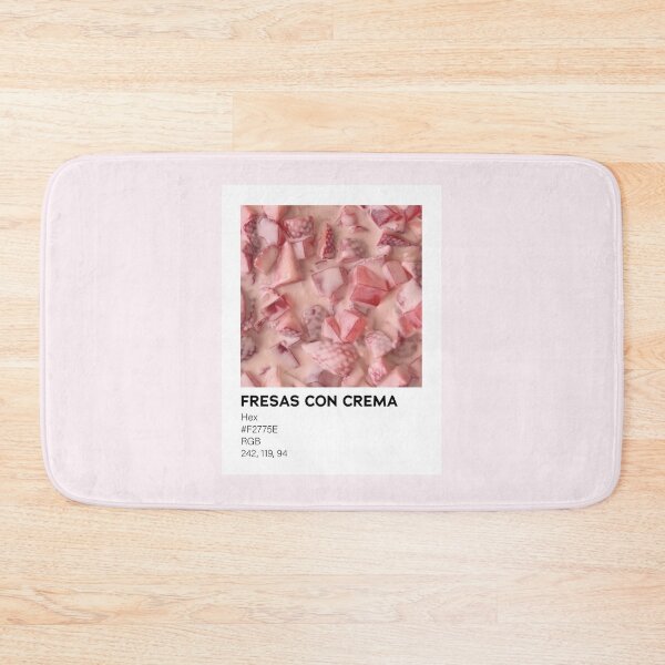 Item preview, Strawberries and cream color designed and sold by emiliapapaya.