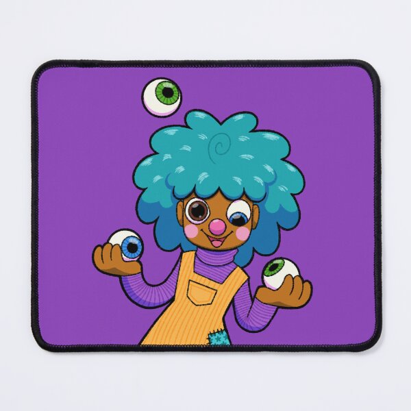 Item preview, Clown juggling glass eyes designed and sold by selkaycik.