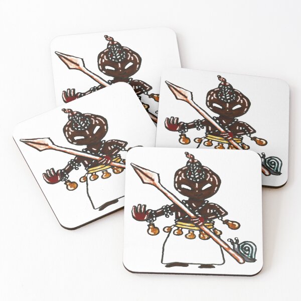 Item preview, Eshu Lalu com lança designed and sold by Kona.Ancestral.
