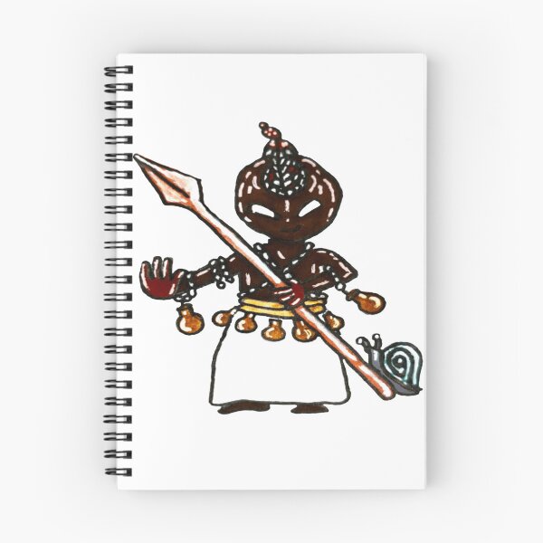 Item preview, Eshu Lalu com lança designed and sold by Kona.Ancestral.