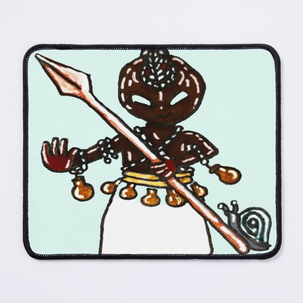 Item preview, Eshu Lalu com lança designed and sold by Kona.Ancestral.