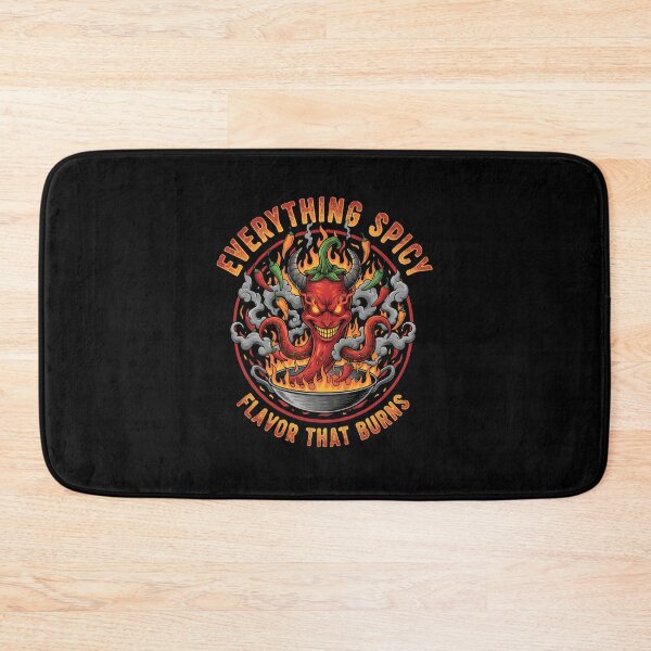 Item preview, : Flavor That Burns - Everything Spicy Devil Chili Fire Graphic designed and sold by DMNindustries.