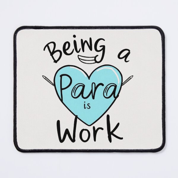 Item preview, Being a Para Is Work Heart designed and sold by Sparkofart07.
