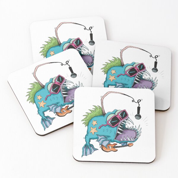Item preview, Anglerfish Rockstar designed and sold by Drawingvild.