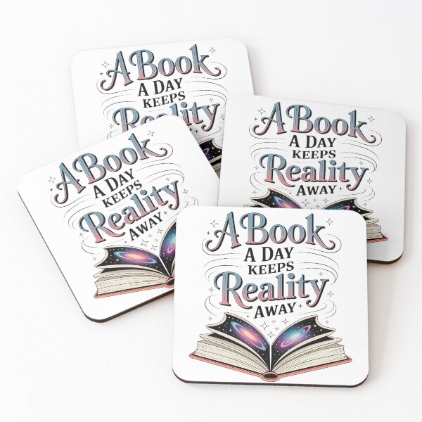 Item preview, A Book a Day Keeps Reality Away  designed and sold by Authentic-Merch.