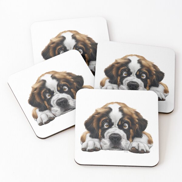 Item preview, Extreme Close-Up Bernese Mountain Dog – Cute Funny Dog Illustration designed and sold by SOFAGIRL COLLECTIONS.