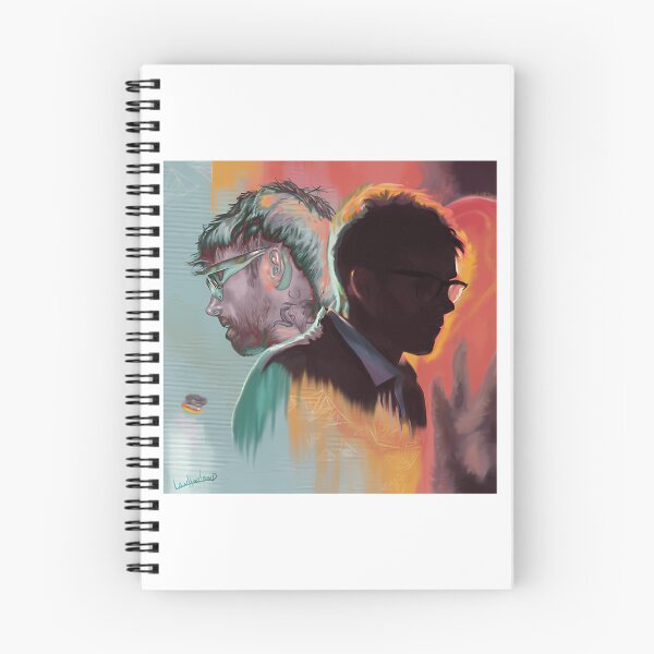 Item preview, Colourful Painting Based On Damon Albarn designed and sold by lylecaldwell.