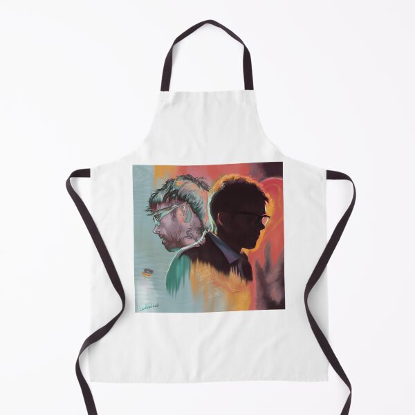 Item preview, Colourful Painting Based On Damon Albarn designed and sold by lylecaldwell.