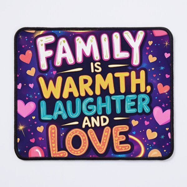 Item preview, Family is Warmth, Laughter and Love 2 designed and sold by RisingWolfStudio.