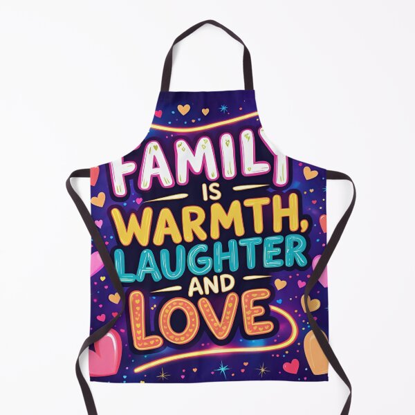 Item preview, Family is Warmth, Laughter and Love 2 designed and sold by RisingWolfStudio.