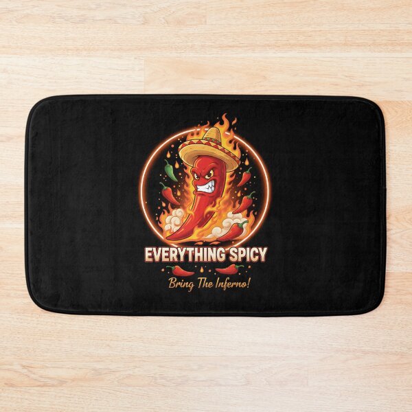 Item preview, Bring The Inferno! Everything Spicy Chili Sombrero Fire Graphic designed and sold by DMNindustries.