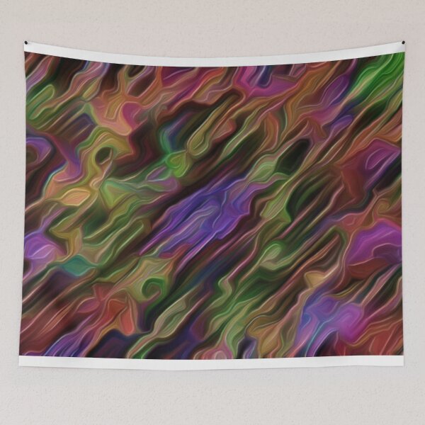 Item preview, Colorful Chaos of Brushstrokes designed and sold by Poetic Patterns Studio.