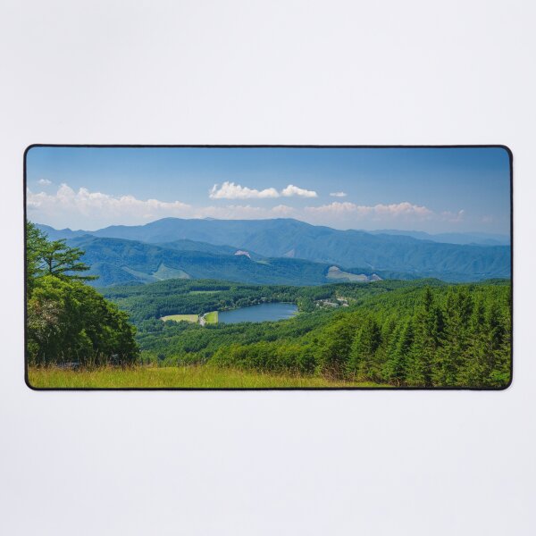 Item preview, Mountain Meadow Overlooking Lake Megami and Nagano Mountains, Japan designed and sold by Pix4Japan.
