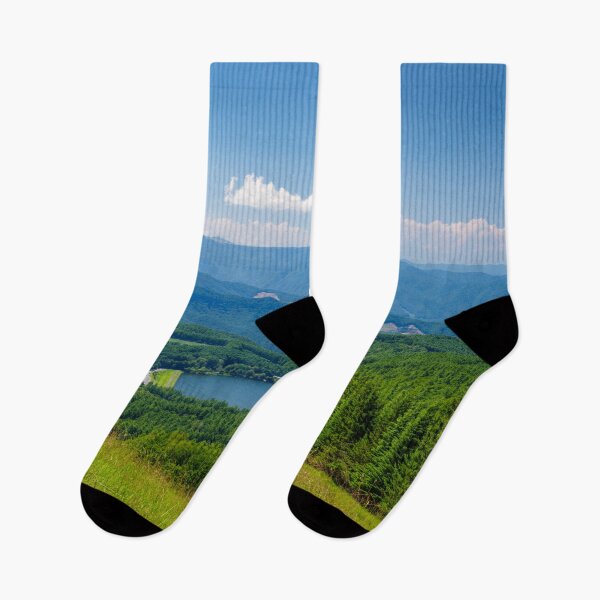 Item preview, Mountain Meadow Overlooking Lake Megami and Nagano Mountains, Japan designed and sold by Pix4Japan.
