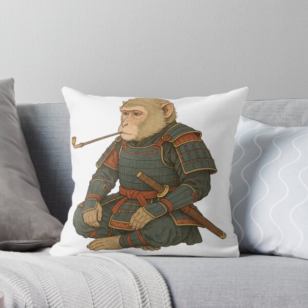 Item preview,  Samurai Monkey in Armor Smoking Pipe designed and sold by TeeARTHY.