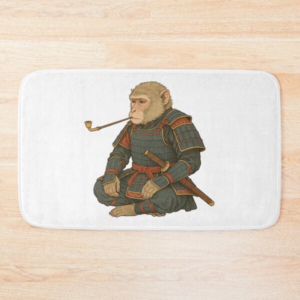 Item preview,  Samurai Monkey in Armor Smoking Pipe designed and sold by TeeARTHY.