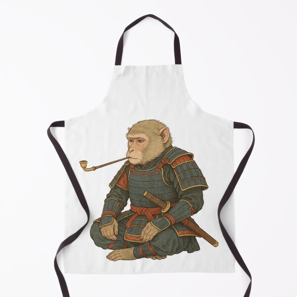 Item preview, Samurai Monkey in Armor Smoking Pipe designed and sold by TeeARTHY.