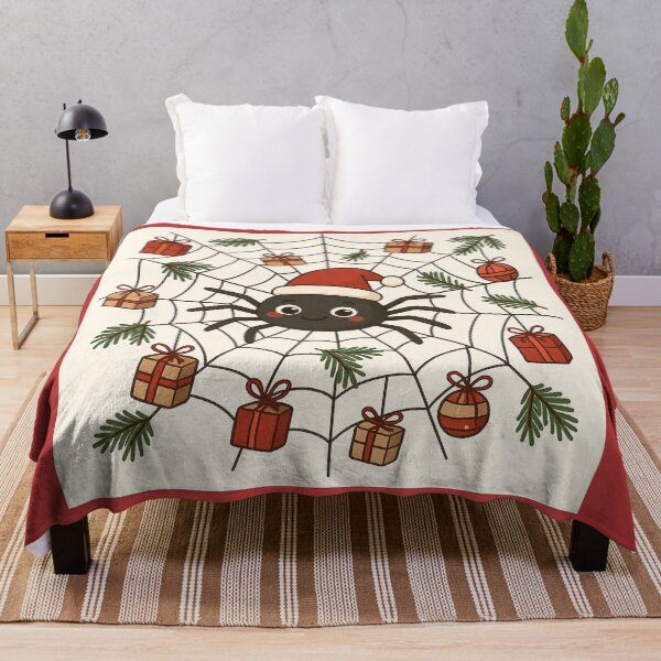 Item preview, Spider in Christmas Wonderland designed and sold by LegademaArt.