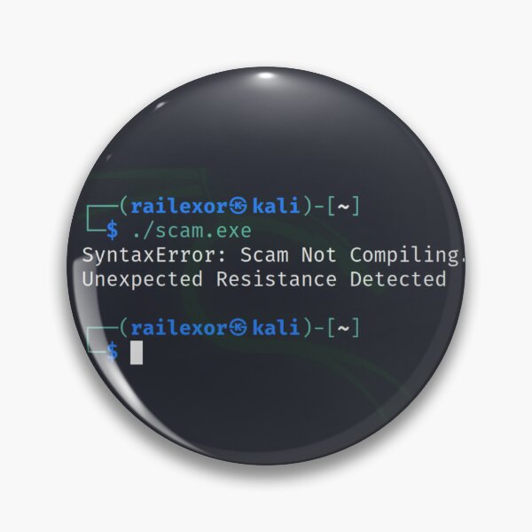 Item preview, Syntax Error: Scam Not Compiling designed and sold by Merch-Lion.