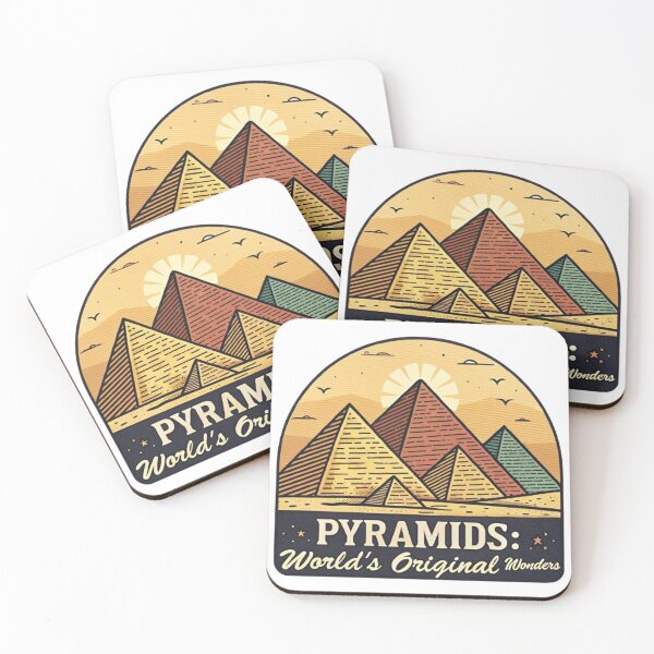 Item preview, PYRAMIDS. WORLD'S ORIGINAL WONDERS designed and sold by likbatonboot.