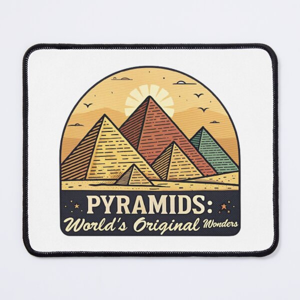 Item preview, PYRAMIDS. WORLD'S ORIGINAL WONDERS designed and sold by likbatonboot.
