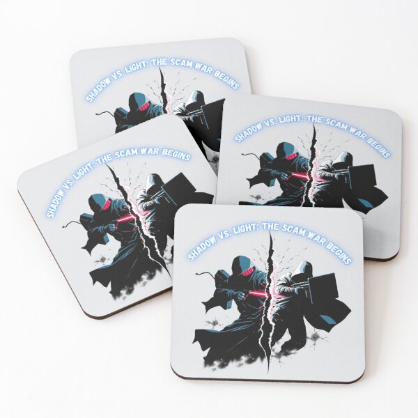 Item preview, Shadow vs Light: The Scam War Begins designed and sold by Merch-Lion.