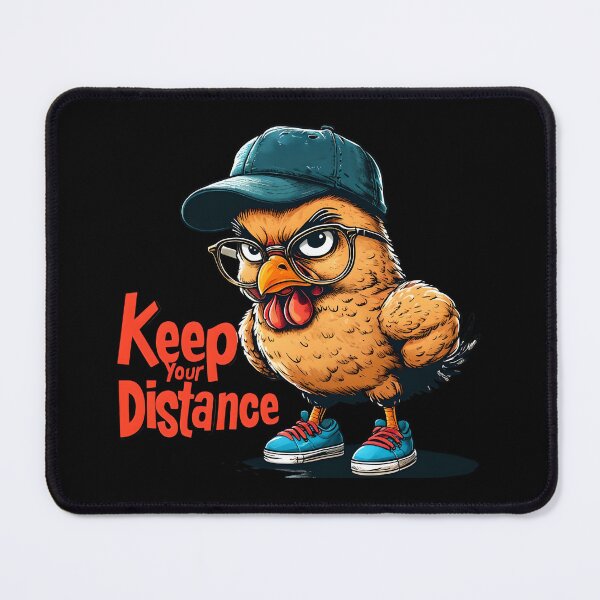 Item preview, Cluck around and find out – this Back Off Chicken isn’t here to play! designed and sold by GiftLore Studio.