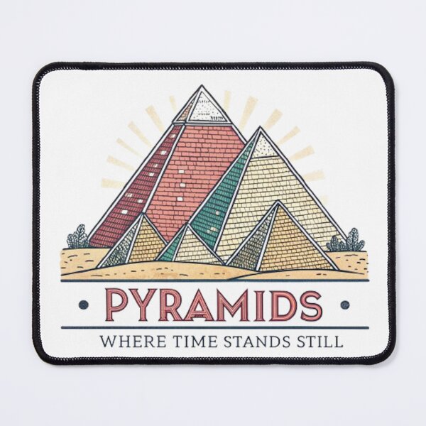 Item preview, PYRAMIDS. WHERE TIME STANDS STILL designed and sold by likbatonboot.