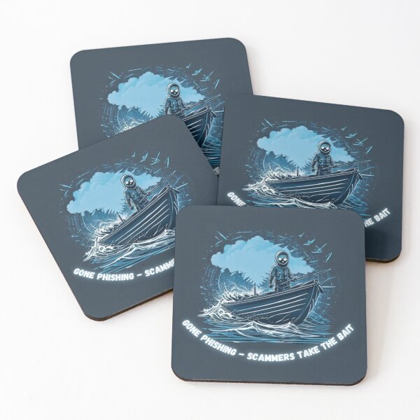 Item preview, Phishing for Scammers: They Take the Bait designed and sold by Merch-Lion.