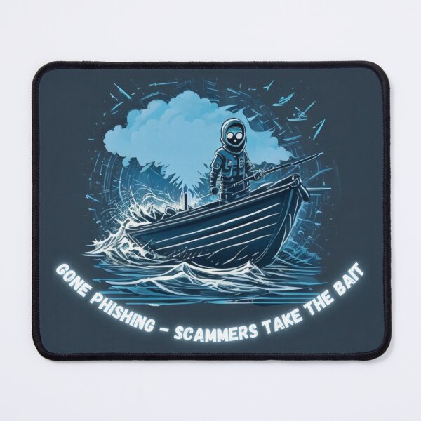 Item preview, Phishing for Scammers: They Take the Bait designed and sold by Merch-Lion.