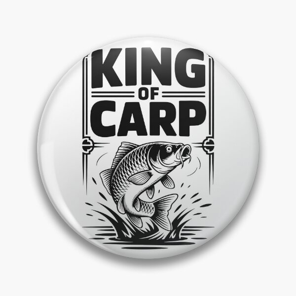 Item preview, King of Carp Fishing Design designed and sold by MonkiFlipp.