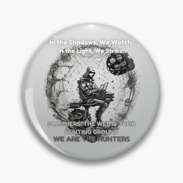 Item preview, Scam-baiters Hunt Scammers designed and sold by Merch-Lion.