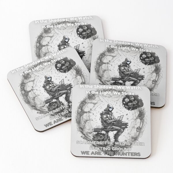 Item preview, Scam-baiters Hunt Scammers designed and sold by Merch-Lion.