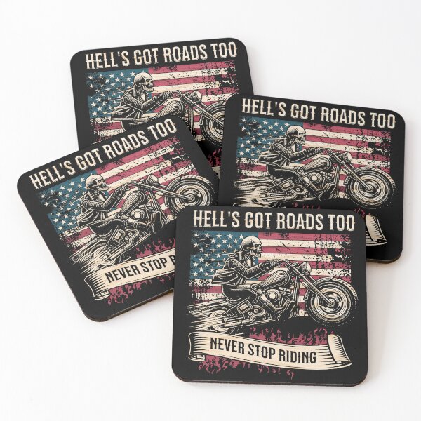 Item preview, never stop riding designed and sold by BloodyTeapot.