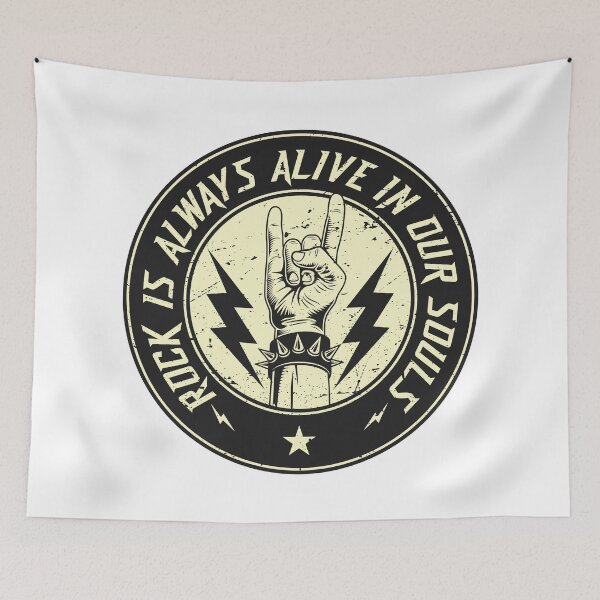 Item preview, rock is always alive in our souls designed and sold by fabiandesigns88.