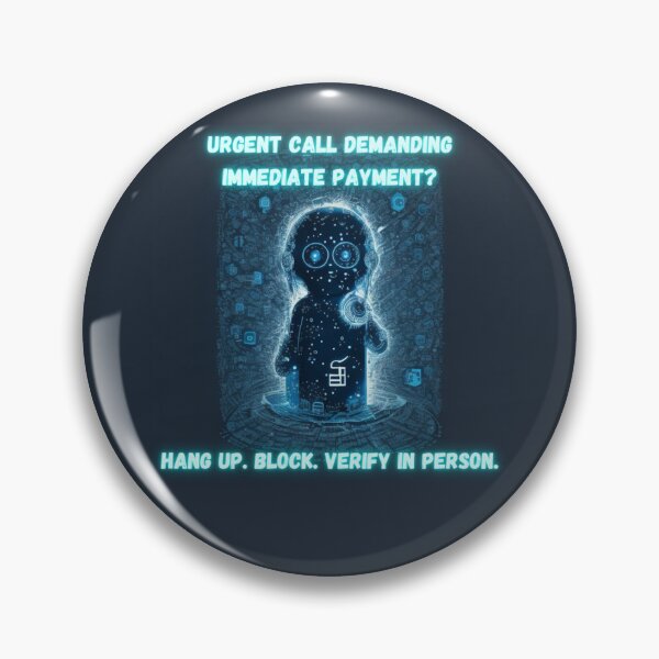 Item preview, Scam Alert: Think Before You Pay designed and sold by Merch-Lion.