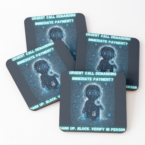 Item preview, Scam Alert: Think Before You Pay designed and sold by Merch-Lion.