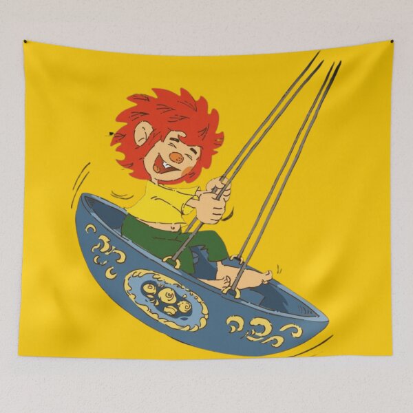 Item preview, Pumuckl swings in the swing designed and sold by DieViolettHund.