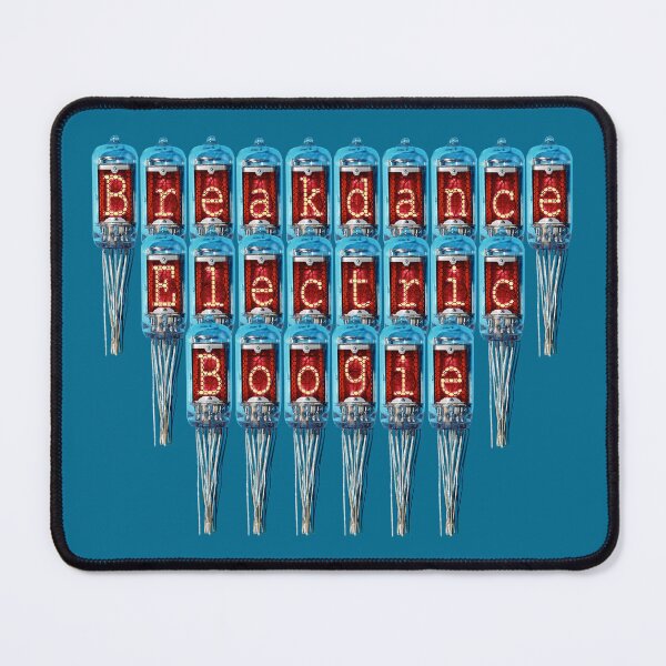 Item preview, Nixie Tube - Breakdance Electric Boogie - designed and sold by waltzermitty.