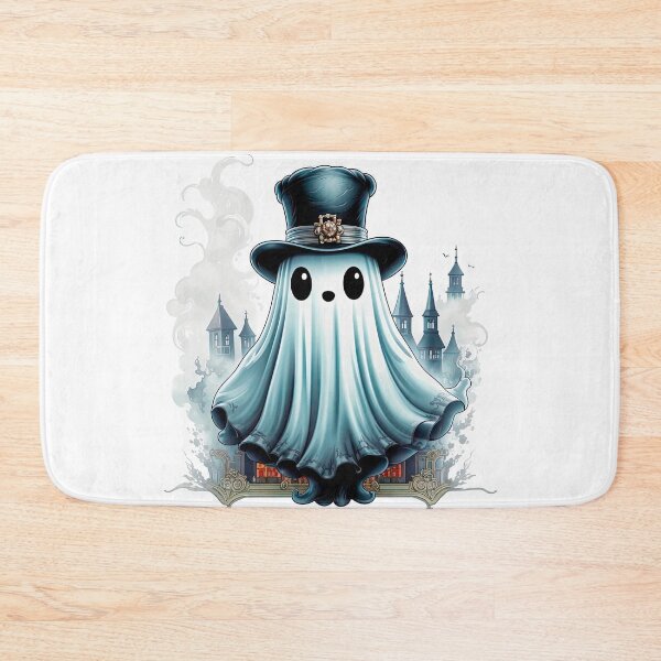 Item preview, Spooky Chic Top Hat Ghost designed and sold by LanaGustavsson.