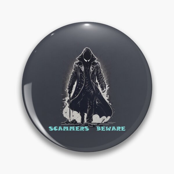 Item preview, Scammers Beware: Cyber Vigilante designed and sold by Merch-Lion.