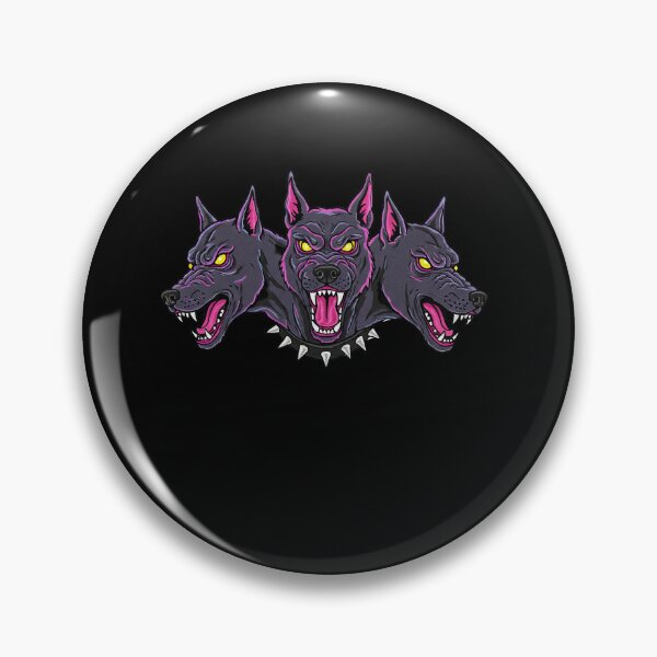 Item preview, Cerberus The Three-Headed Hellhound designed and sold by TeeARTHY.