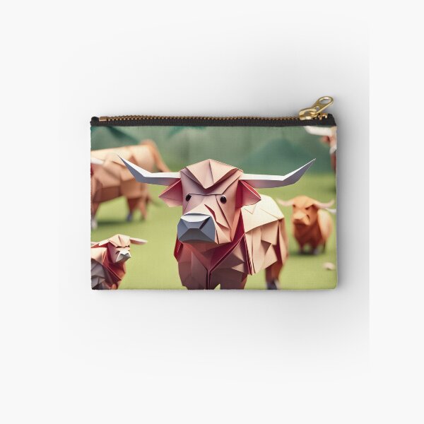 Item preview, Origami Art - The Gentle Giants of the Highlands designed and sold by ArtfulFolds.